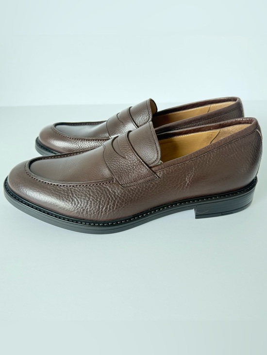 Men\'s Brown Leather Penny Loafers main image 3